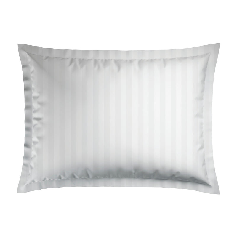Indienne - Taie D'Oreiller - Satin De Coton - Taupe