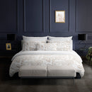 Indienne - Taie D'Oreiller - Satin De Coton - Taupe