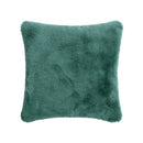 Zyra - Housse De Coussin Imitation Fourrure - Vert