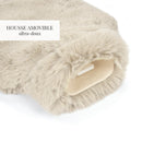 Uni - Bouillotte Avec Housse - Blanc
