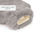 Uni - Bouillotte Avec Housse - Gris