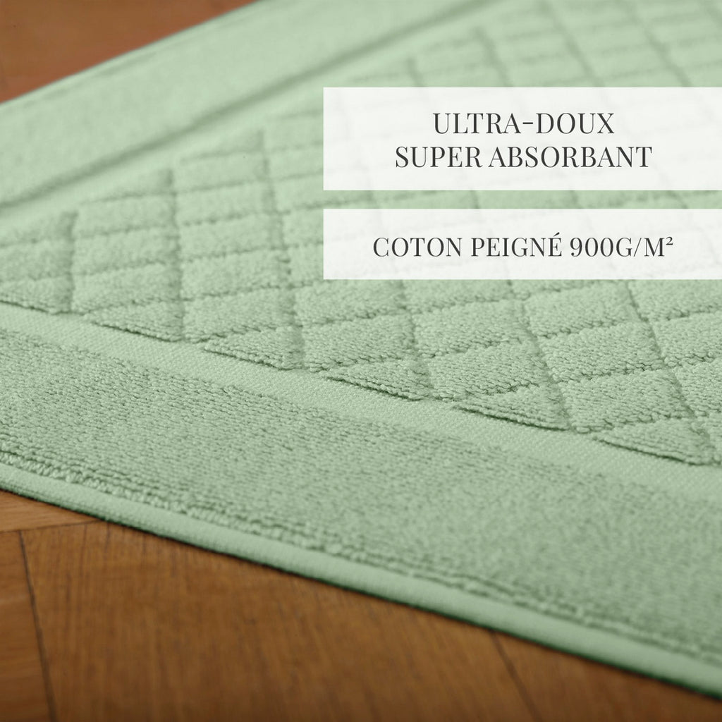 Tapis - Tapis De Bain - Vert Prairie