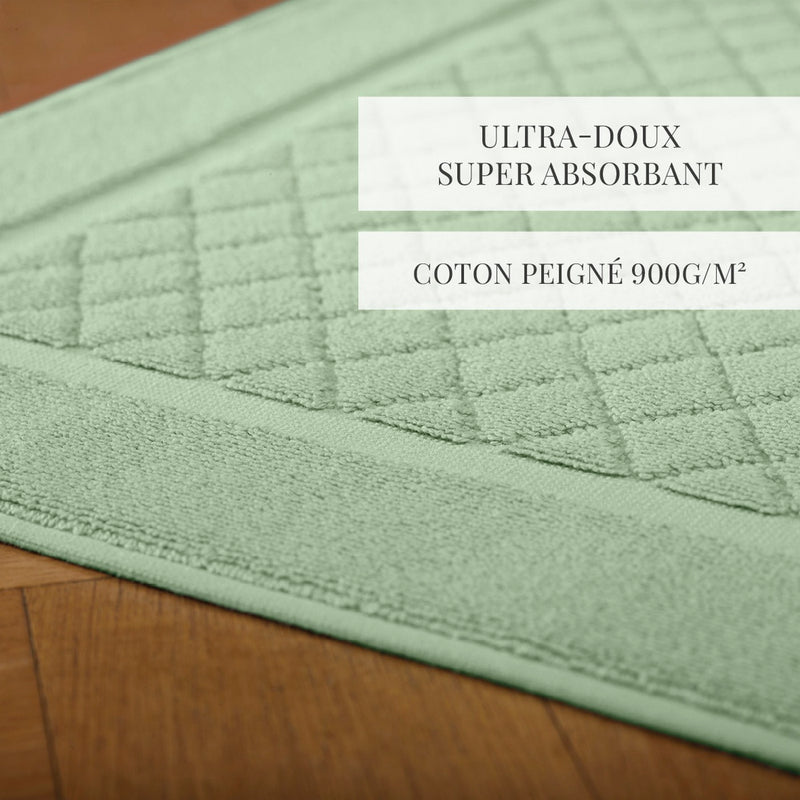 Tapis - Tapis De Bain - Vert Prairie
