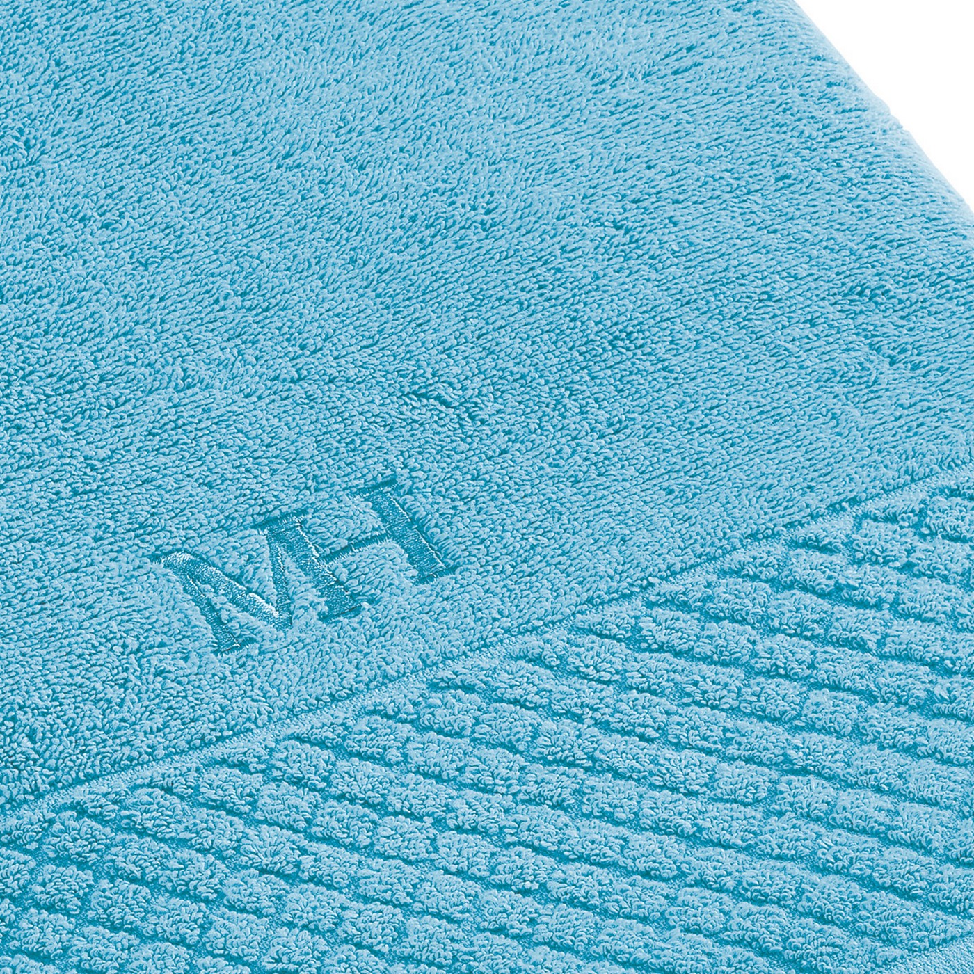 Eden - Set De 2 Serviettes + 2 Draps De Bain - Turquoise