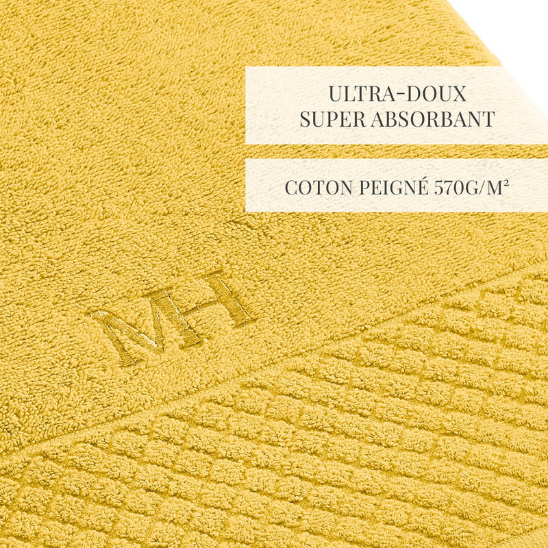 Eden - Set De 2 Serviettes - Jaune