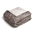 Indienne - Couvre-Lit - Satin De Coton - Taupe