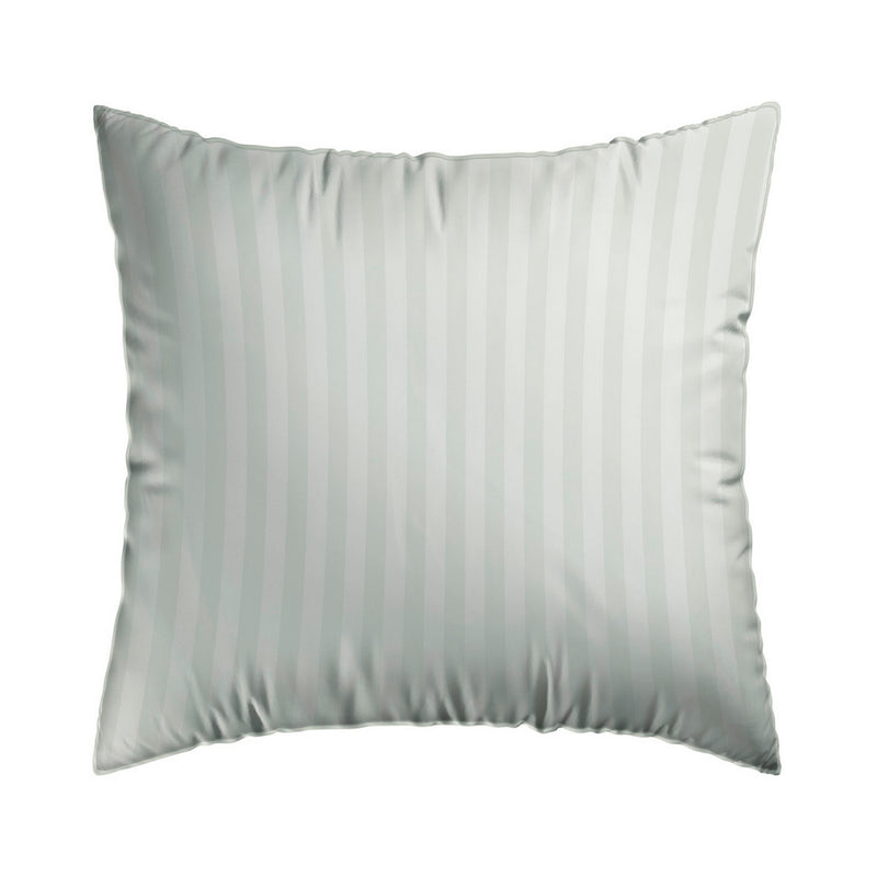 Jardin Exotique - Taie D'Oreiller - Satin De Coton - Blanc