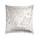 Indienne - Taie D'Oreiller - Satin De Coton - Taupe