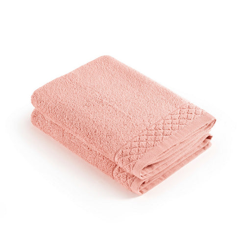 Eden - Set De 2 Torchons De Cuisine - Rose Saumon