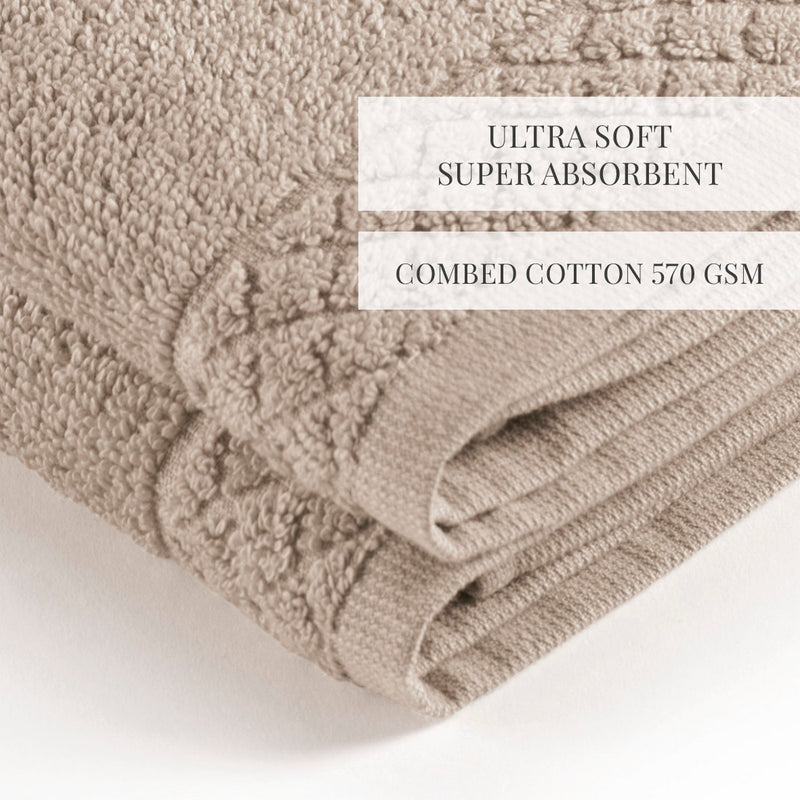 Eden - Torchon De Cuisine - Coton Peigné Lt - Taupe