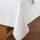 Baroque - Nappe Tissé Jacquard - Blanc