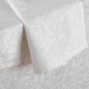 Baroque - Set De 4 Serviettes Tissé Jacquard - Blanc