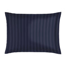 Kashmir - Taie D'Oreiller - Satin De Coton - Bleu Foncé