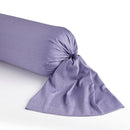 Eucalyptus - Taie De Traversin - Satin De Coton - Violet Foncé