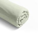 Fleurs De La Forêt - Drap-Housse - Satin De Coton - Vert