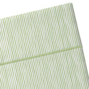 Fleurs De La Forêt - Drap Plat - Satin De Coton - Vert