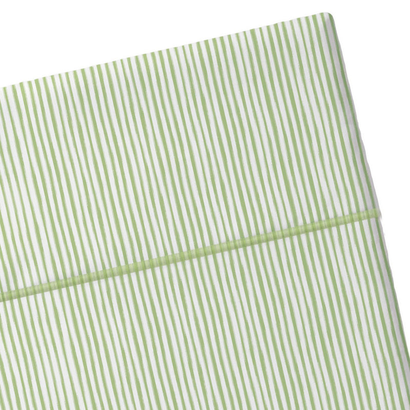 Fleurs De La Forêt - Drap Plat - Satin De Coton - Vert