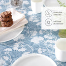 Prairie Dentelles - Nappe - Bleu
