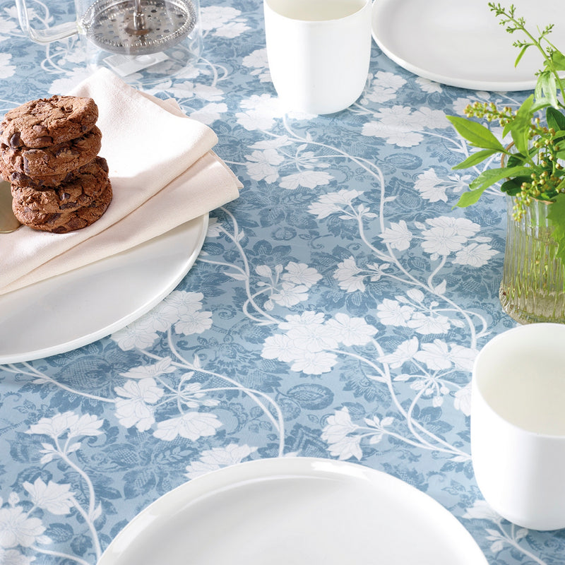 Prairie Dentelles - Nappe - Bleu