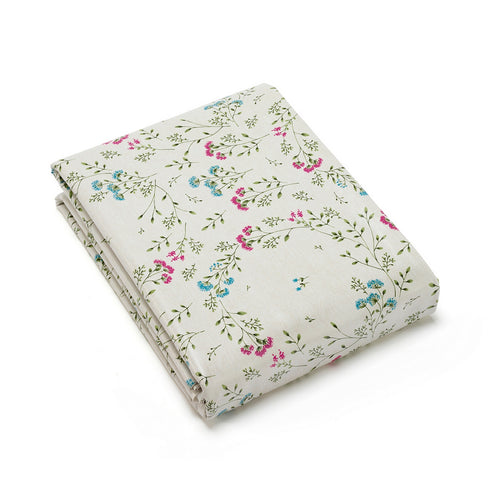 Fleurs Estivales - Nappe - Blanc Cassé