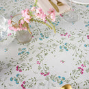 Fleurs Estivales - Nappe - Blanc Cassé