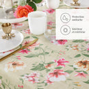 Eclosion De Fleurs - Nappe - Taupe