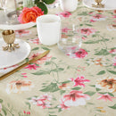 Eclosion De Fleurs - Nappe - Taupe