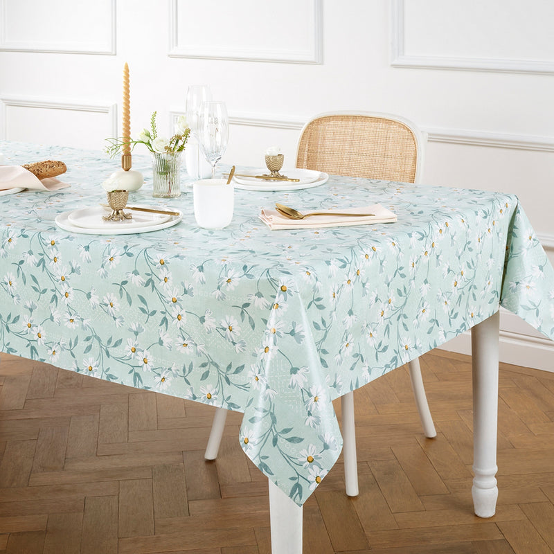 Innocence Florale - Nappe - Vert Clair