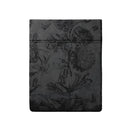 Jardin Botanique - Drap Plat - Satin De Coton - Gris Foncé