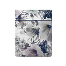 Erodium - Drap Plat - Satin De Coton - Blanc