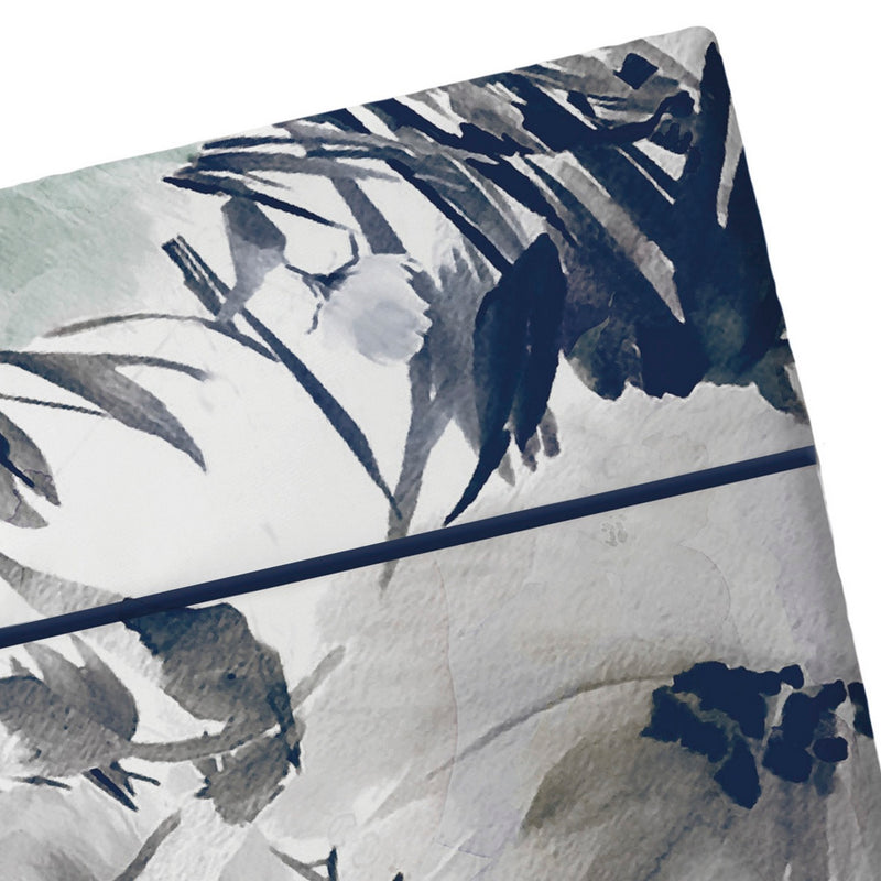 Erodium - Drap Plat - Satin De Coton - Blanc
