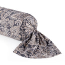 Indienne - Taie De Traversin - Satin De Coton - Gris / Taupe