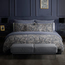 Indienne - Taie De Traversin - Satin De Coton - Gris / Taupe