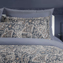 Indienne - Taie De Traversin - Satin De Coton - Gris / Taupe