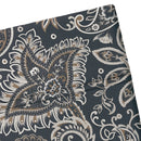 Indienne - Drap Plat - Satin De Coton - Gris / Taupe