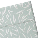 Olea Europaea - Drap Plat - Satin De Coton - Vert