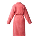 Uni - Peignoir Avec Col Châle - Rose Hibiscus
