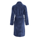 Uni - Peignoir Avec Col Châle - Bleu Marine