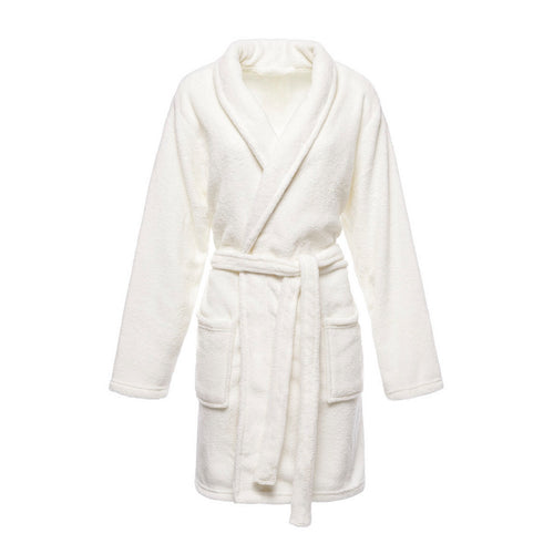 Uni - Robe De Chambre - Blanc Cassé