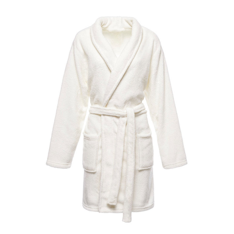 Uni - Robe De Chambre - Blanc Cassé