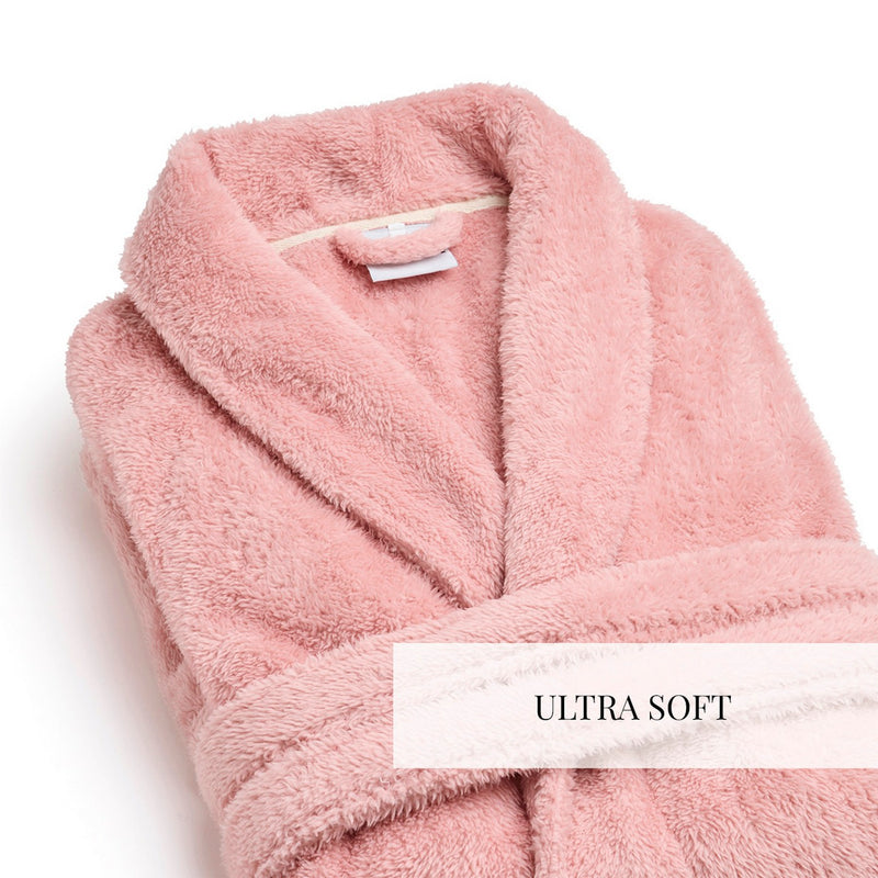 Uni - Robe De Chambre - Rose Clair
