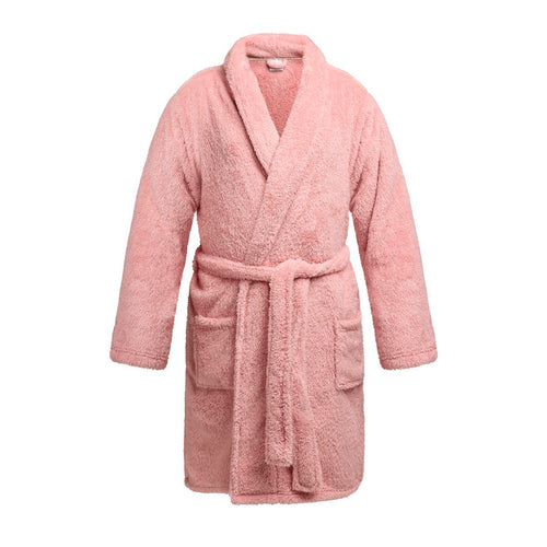 Uni - Robe De Chambre - Rose Clair