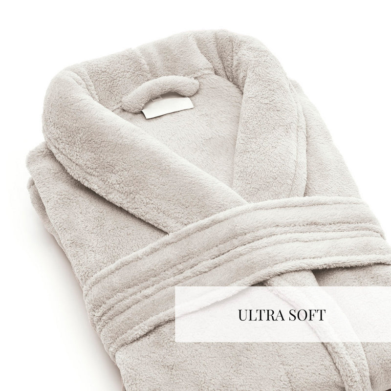 Uni - Robe De Chambre - Gris Clair