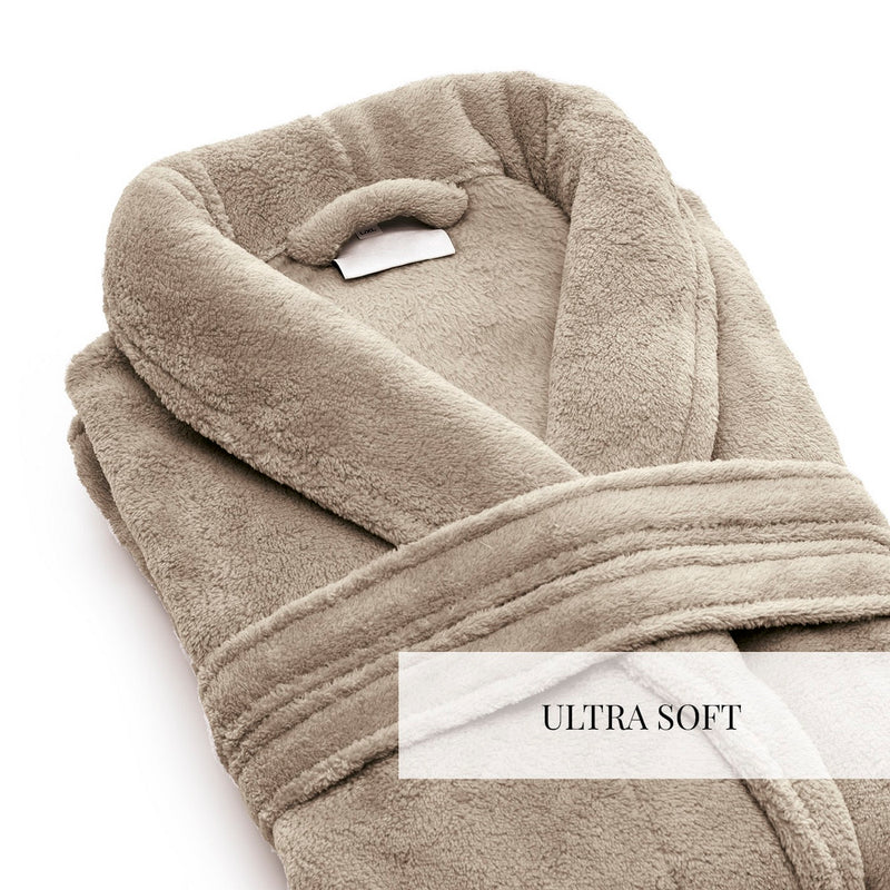 Uni - Robe De Chambre - Taupe