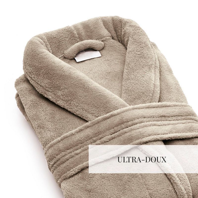Uni - Robe De Chambre - Taupe
