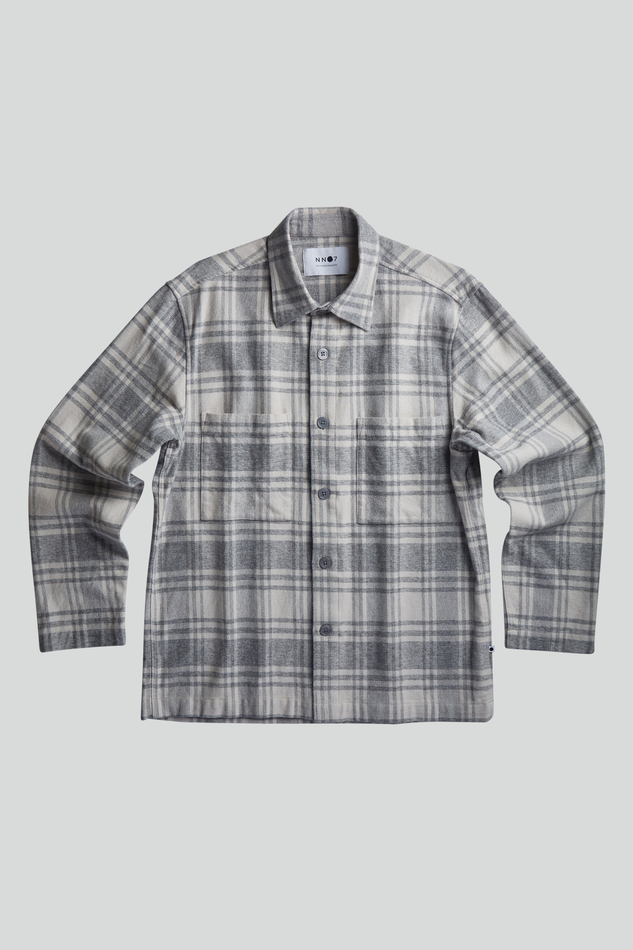 Frode Overshirt - Grey Check
