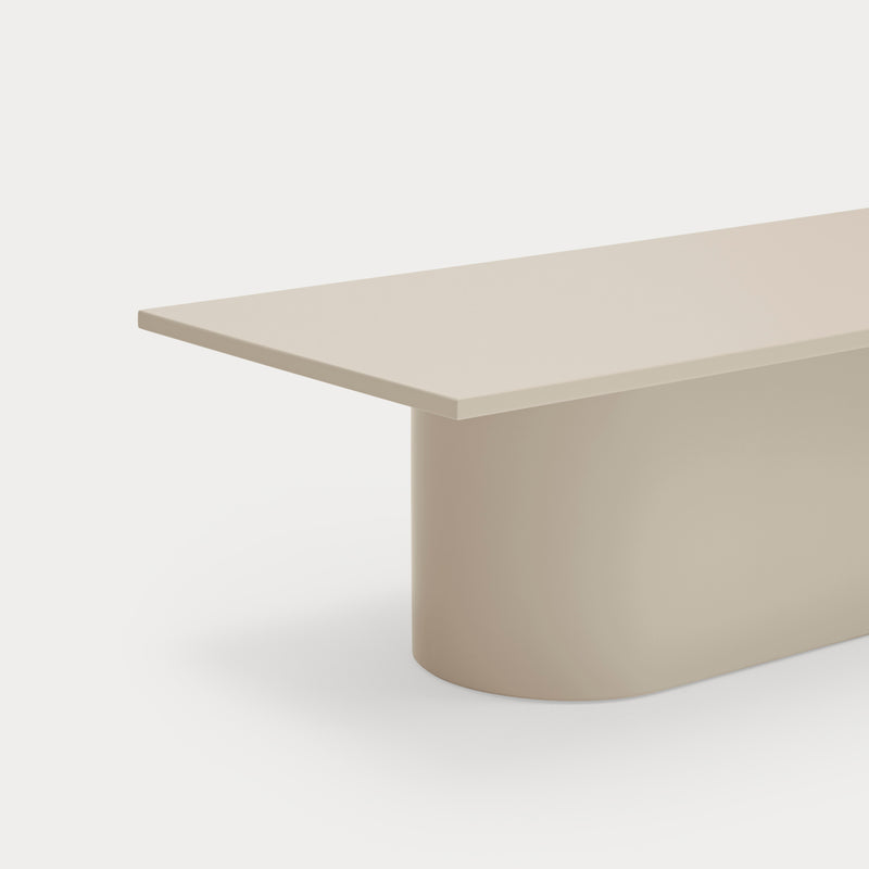 Totem - Table Basse Rectangulaire - Sable