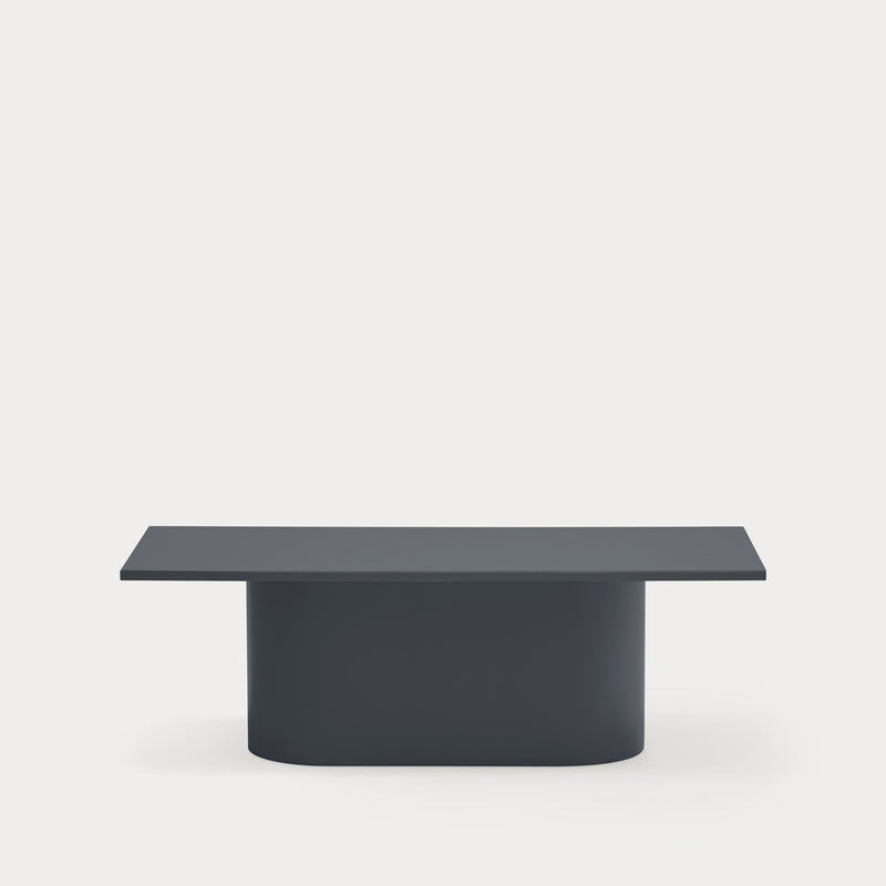 Totem - Table Basse Rectangulaire - Gris Anthracite