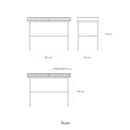 Sierra - Bureau - Blanc