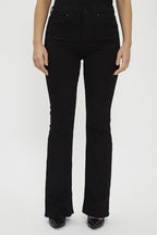 Levi'S 725 Flared Jeans Black Size W29L34 | Wide Pants Outlet | Women | Black